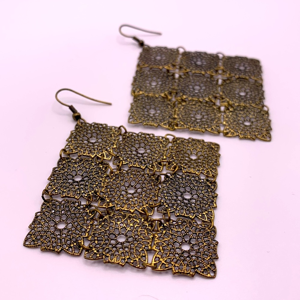❄️4/$20❄️ Boho Dangling Filigree Earrings